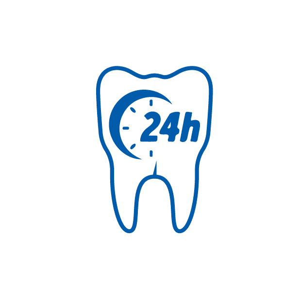 Atencion 24 Horas Servicio Icono - Clinica Odontologica Proteccion Oral